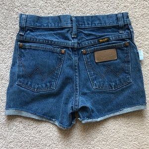 New with tags Wrangler Jean Shorts